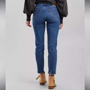 Levi's Women's Blue Jeans Wedgie Straight Levis